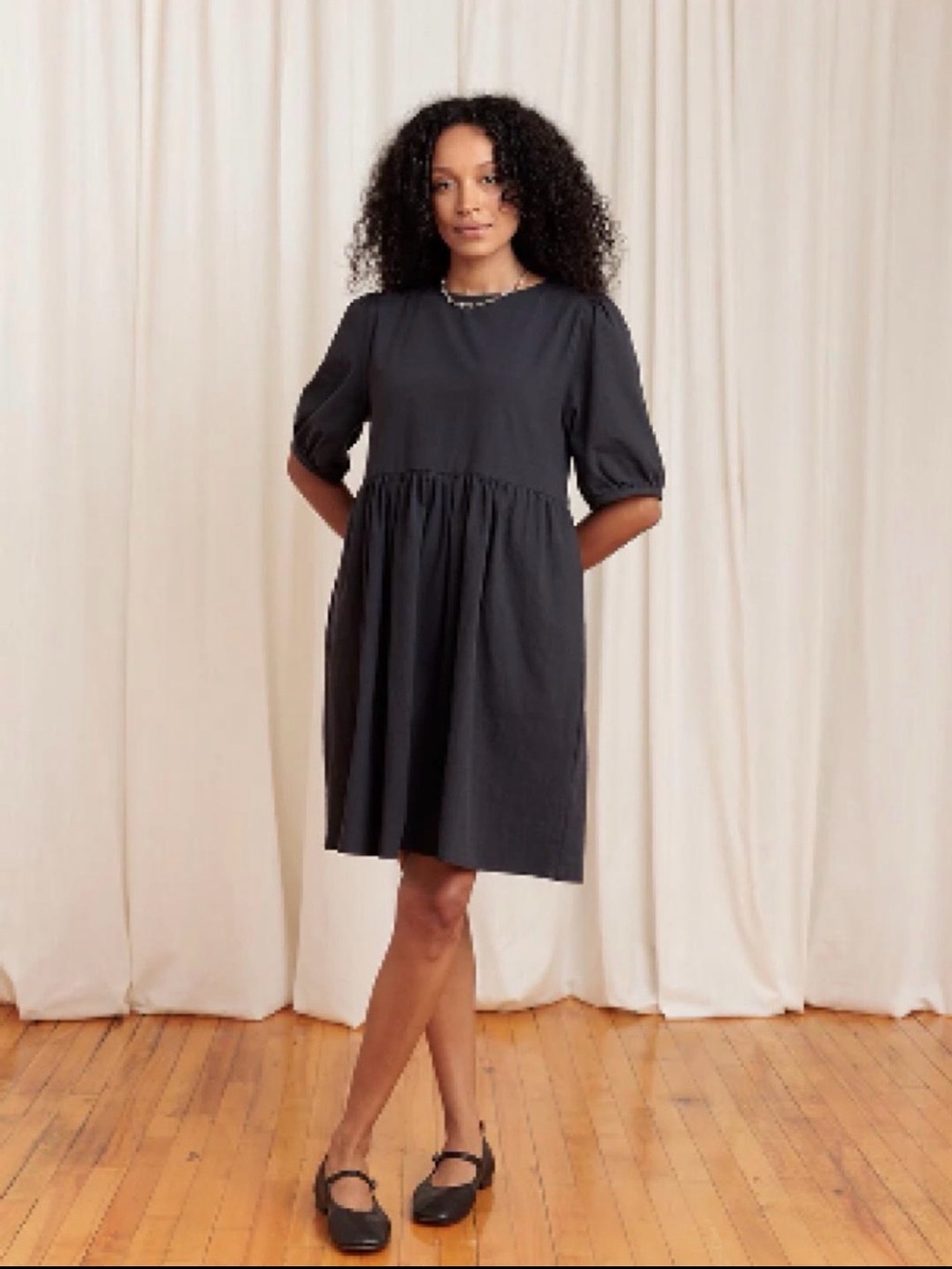 Tradlands Nico Dress with Ballon Sleeves